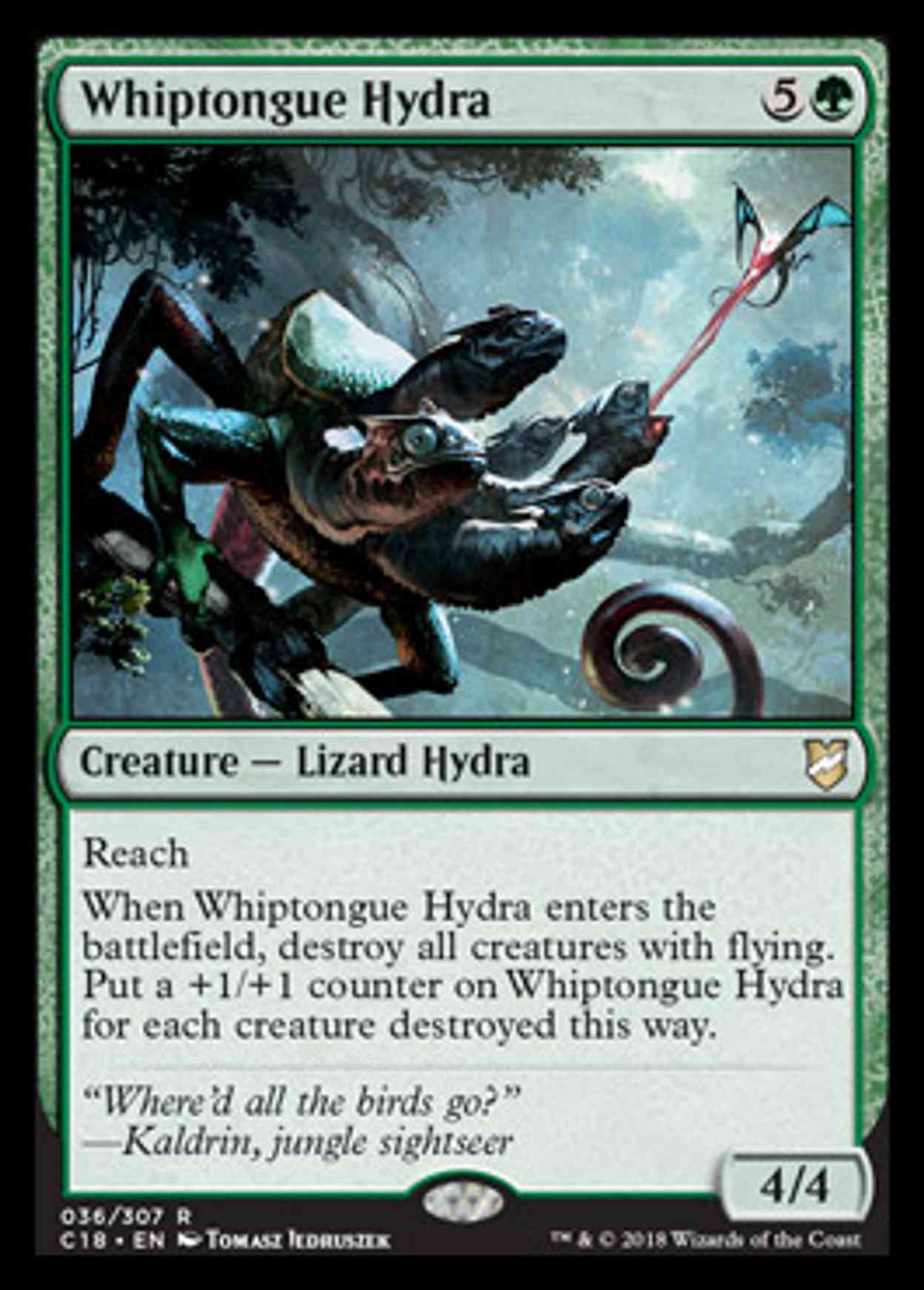 Whiptongue Hydra magic card front