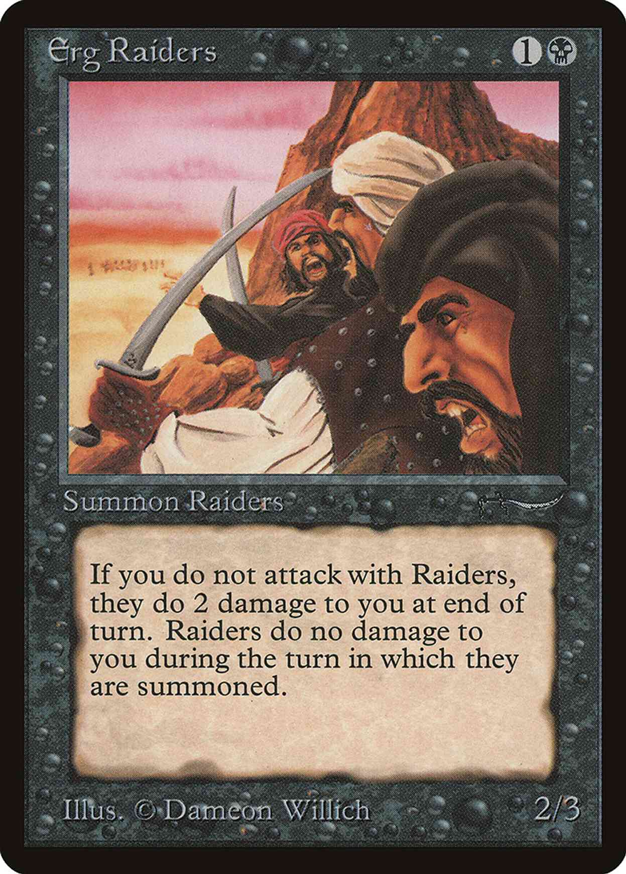 Erg Raiders (Light) magic card front