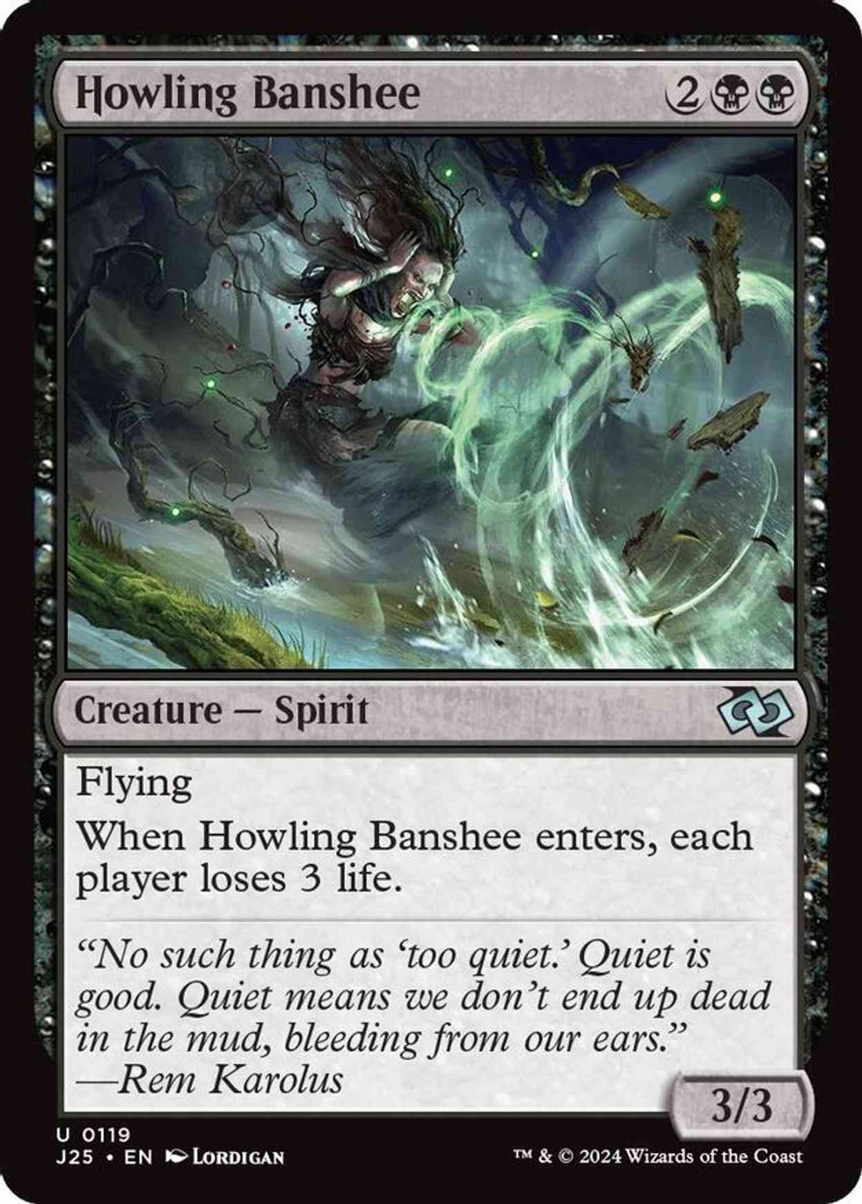 Howling Banshee magic card front