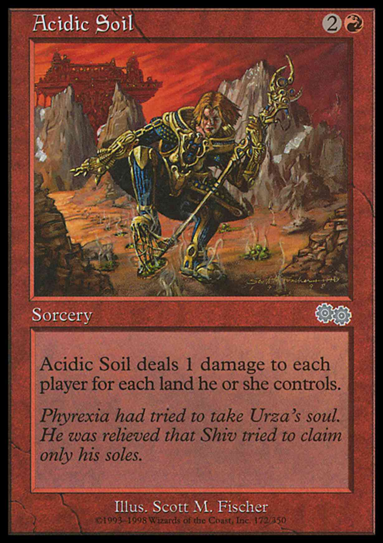 Acidic Soil magic card front