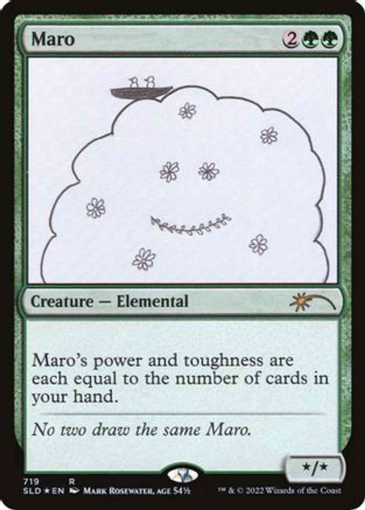 Maro (719) magic card front