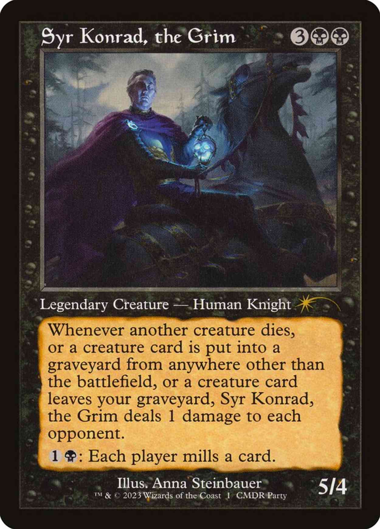 Syr Konrad, the Grim (Retro Frame) magic card front