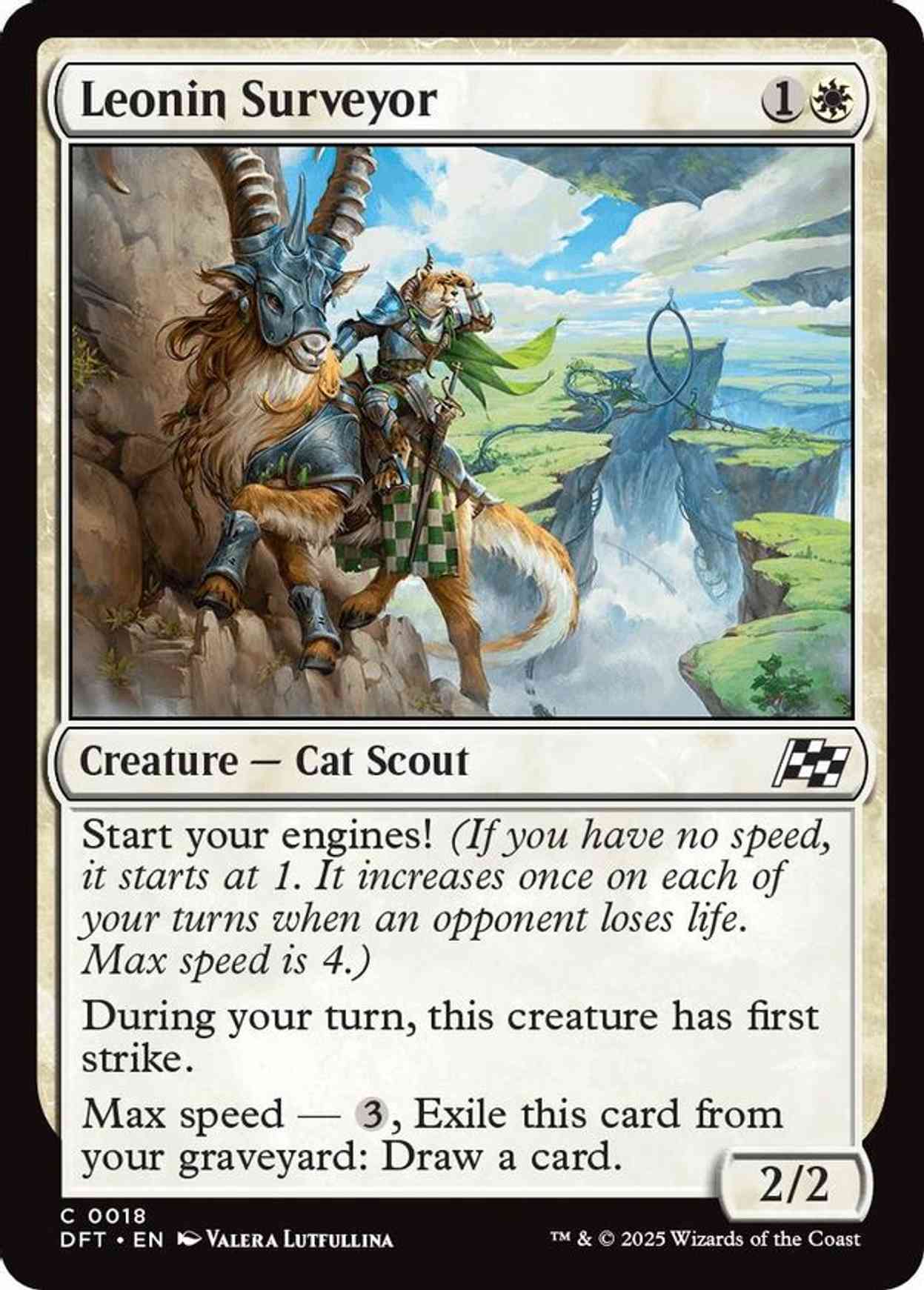 Leonin Surveyor magic card front