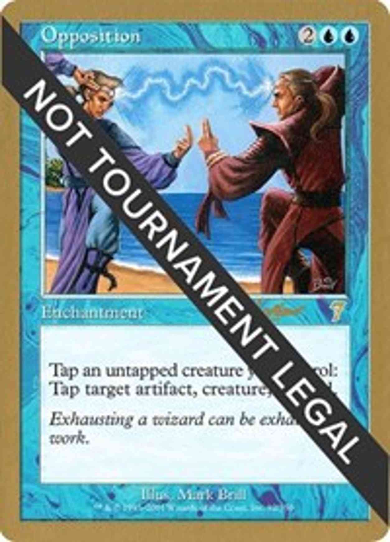Opposition - 2002 Sim Han How (7ED) magic card front
