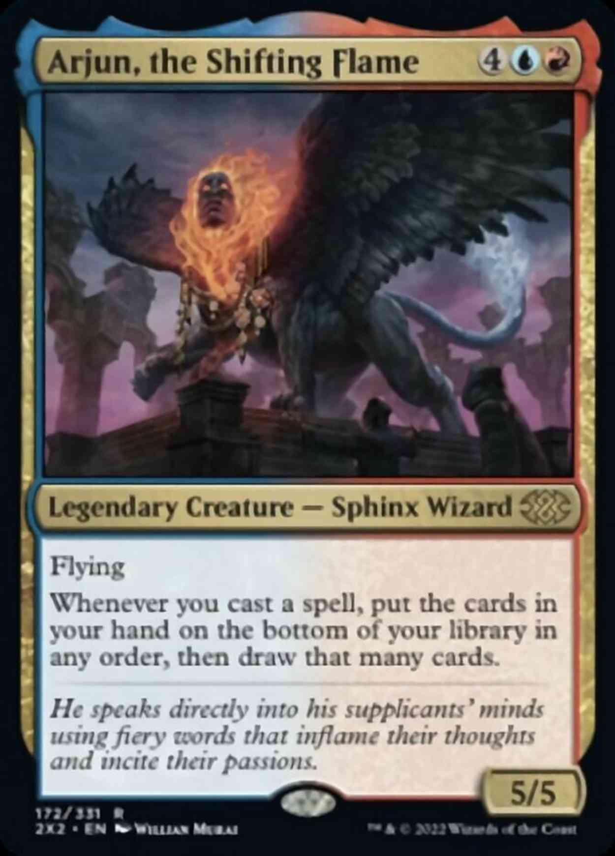 Arjun, the Shifting Flame magic card front