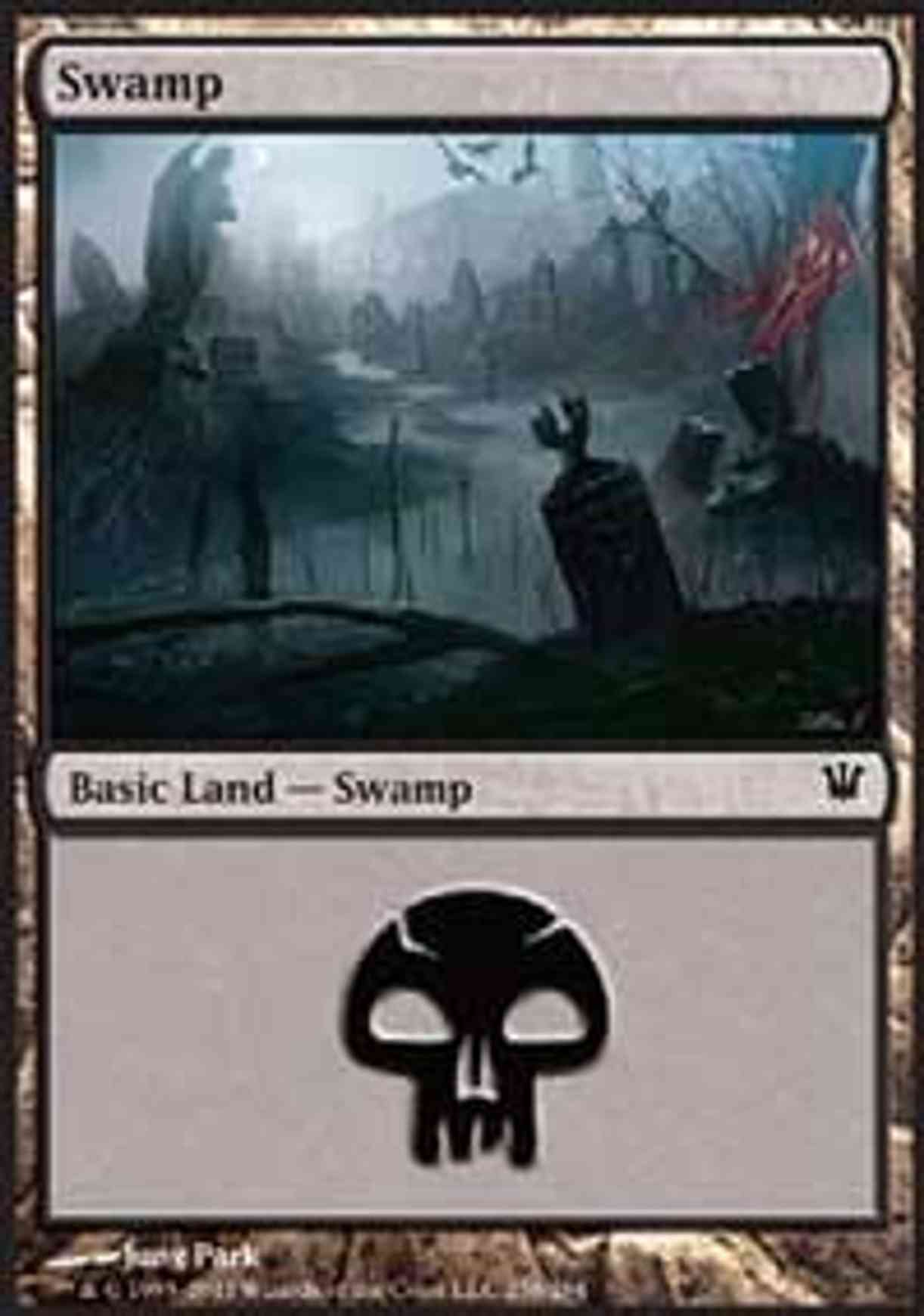 Swamp (258) magic card front