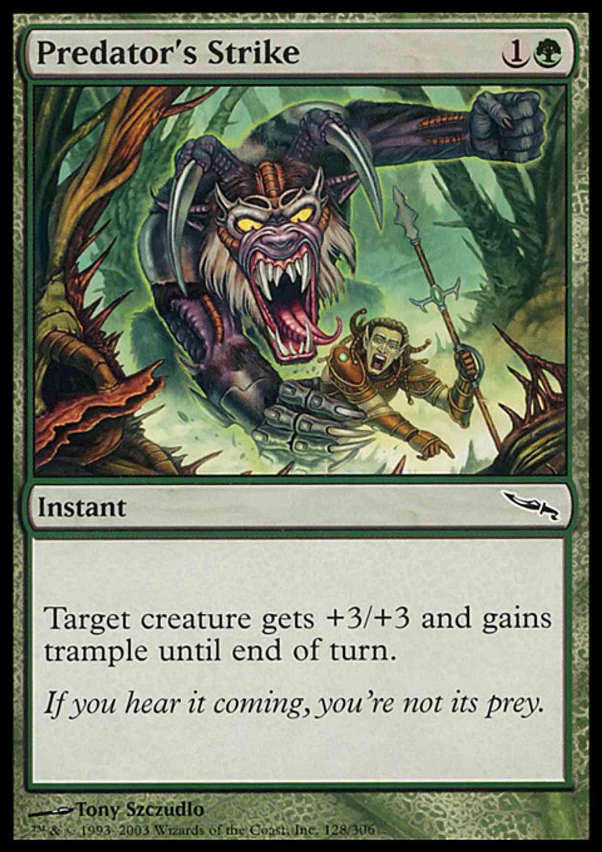 Predator's Strike magic card front