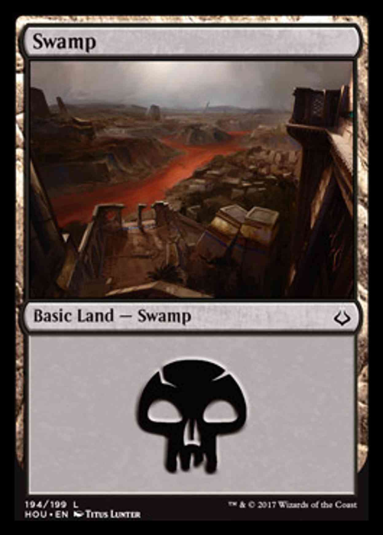 Swamp (194) magic card front