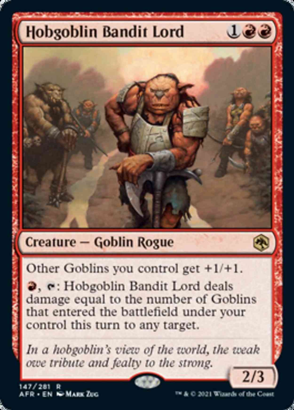 Hobgoblin Bandit Lord magic card front