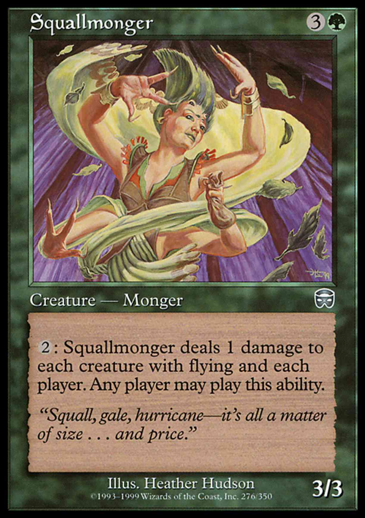 Squallmonger magic card front
