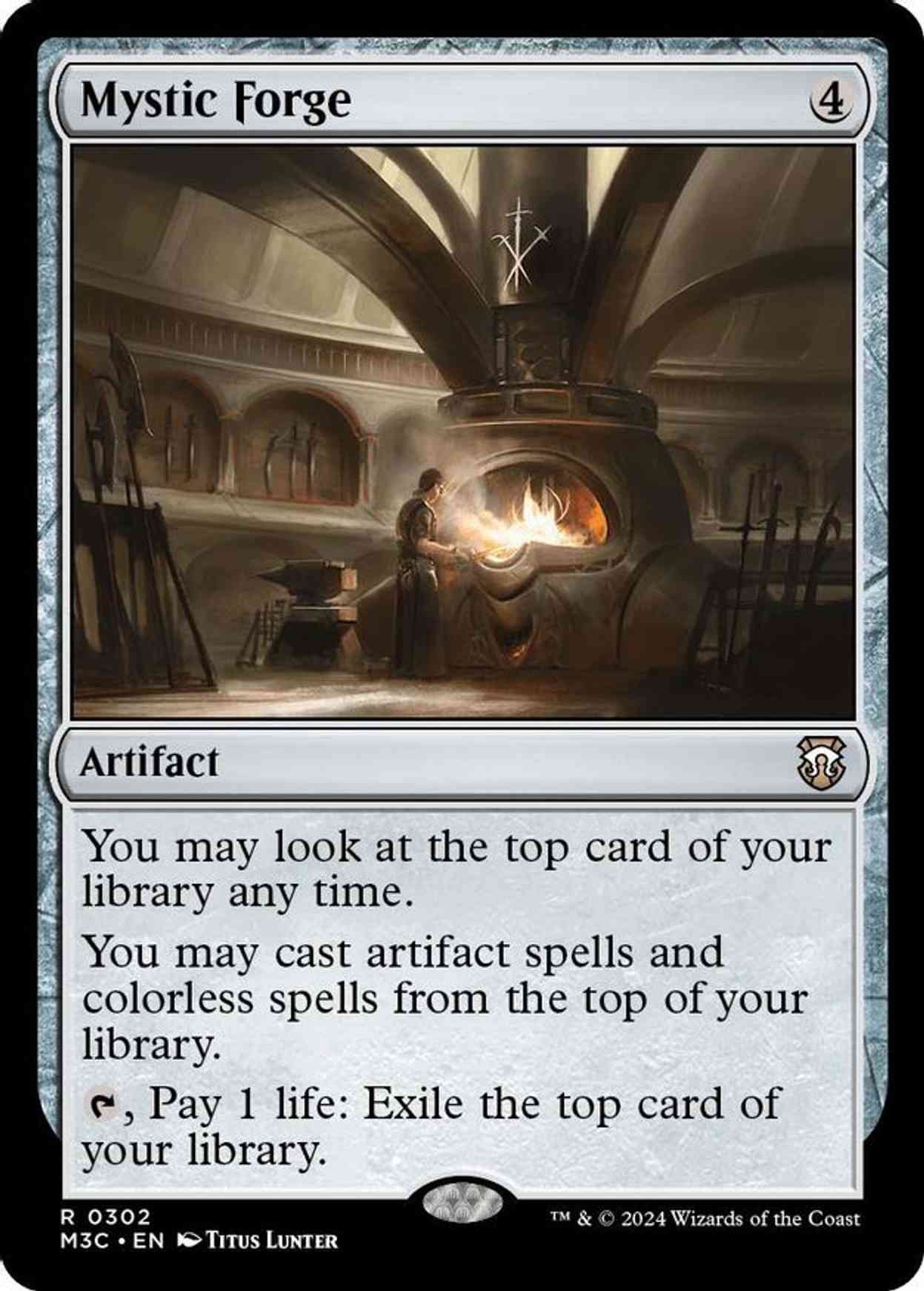 Mystic Forge (Ripple Foil) magic card front