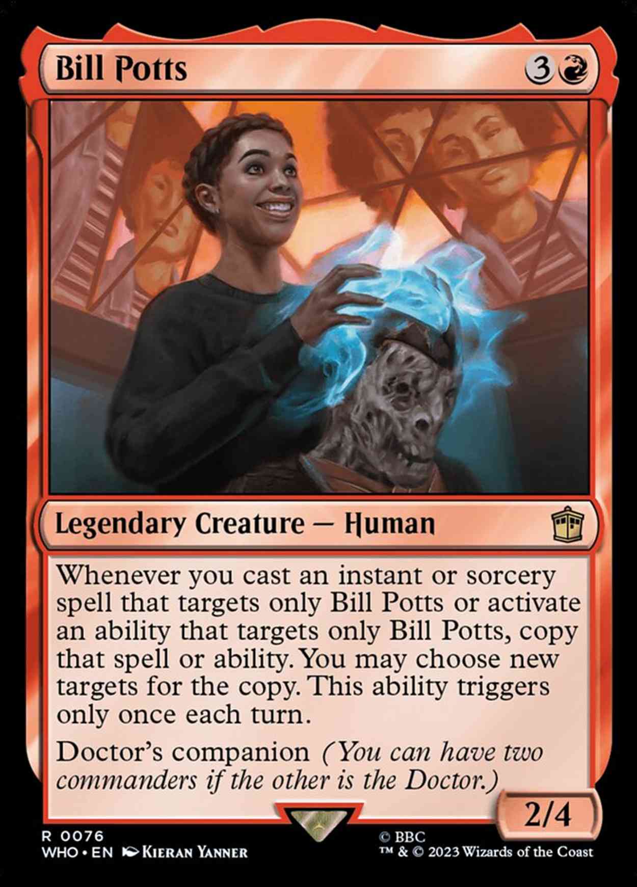 Bill Potts magic card front