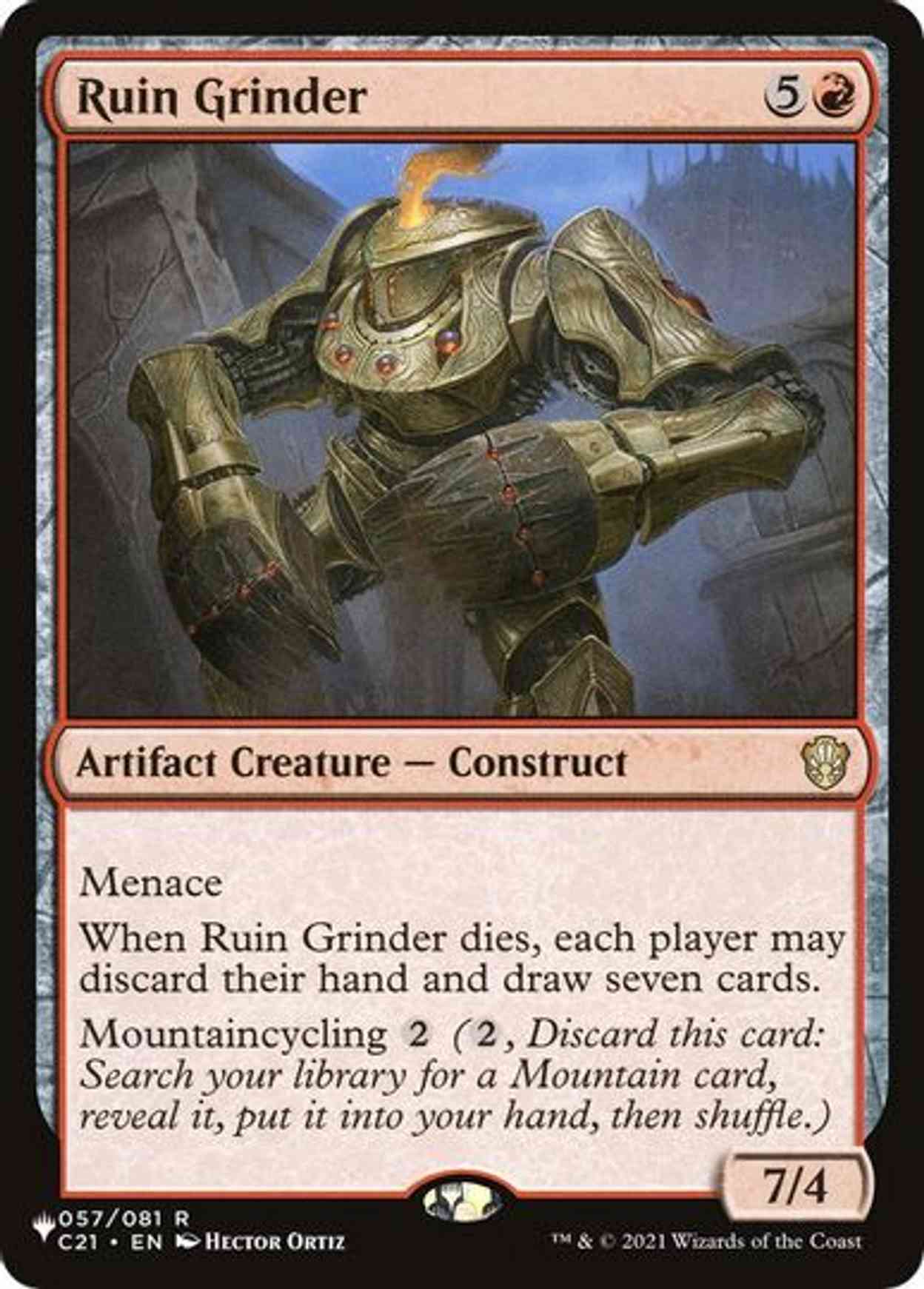 Ruin Grinder magic card front