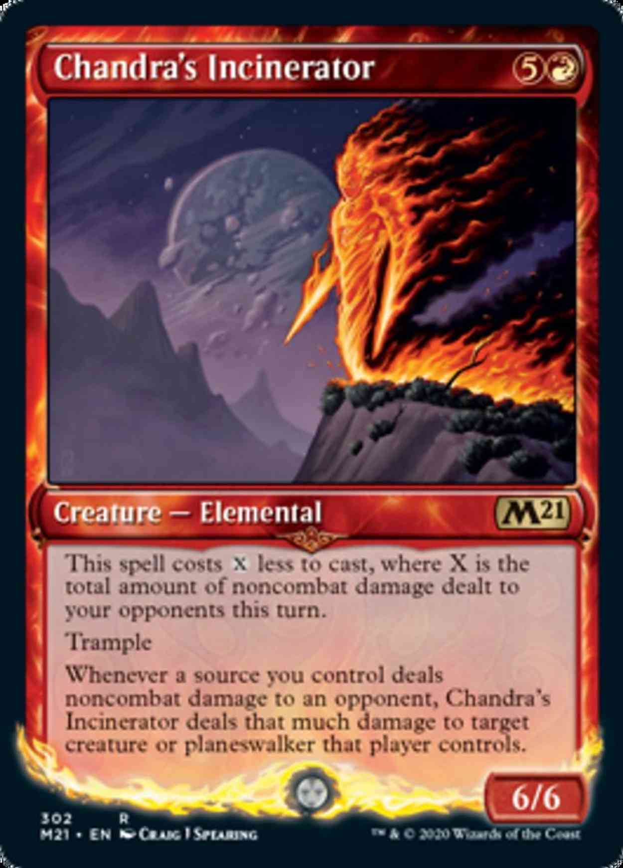 Chandra's Incinerator (Showcase) magic card front