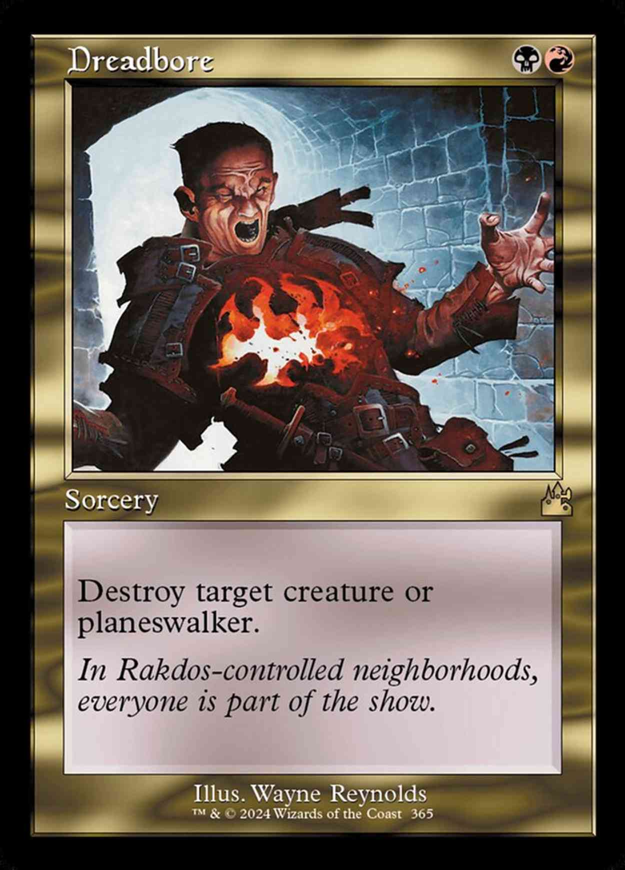 Dreadbore (Retro Frame) magic card front