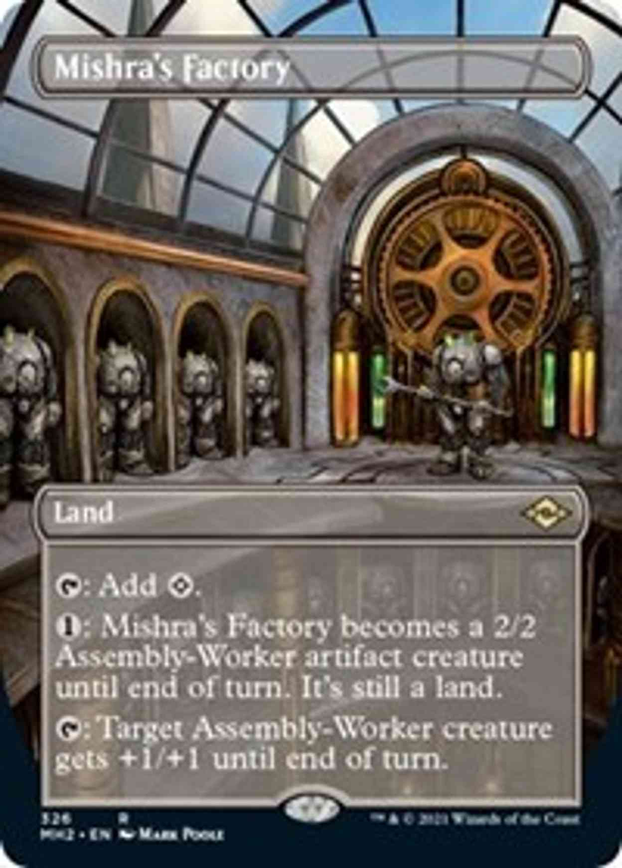 Mishra's Factory (Borderless) magic card front