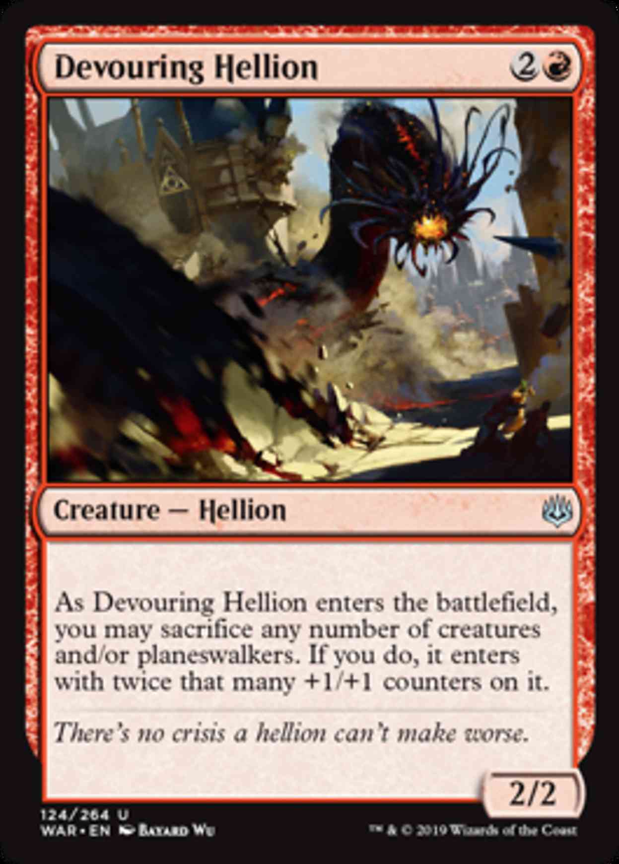 Devouring Hellion magic card front