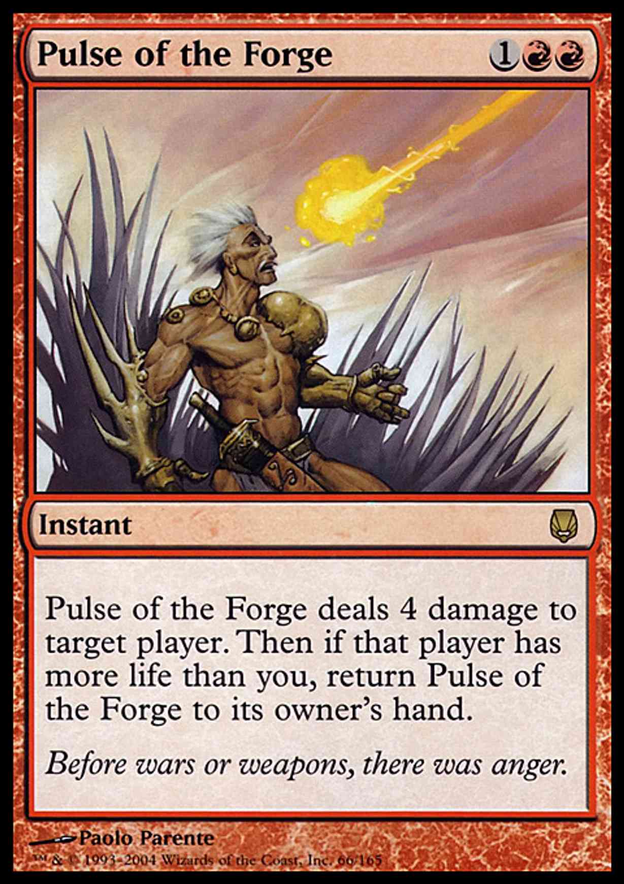 Pulse of the Forge magic card front