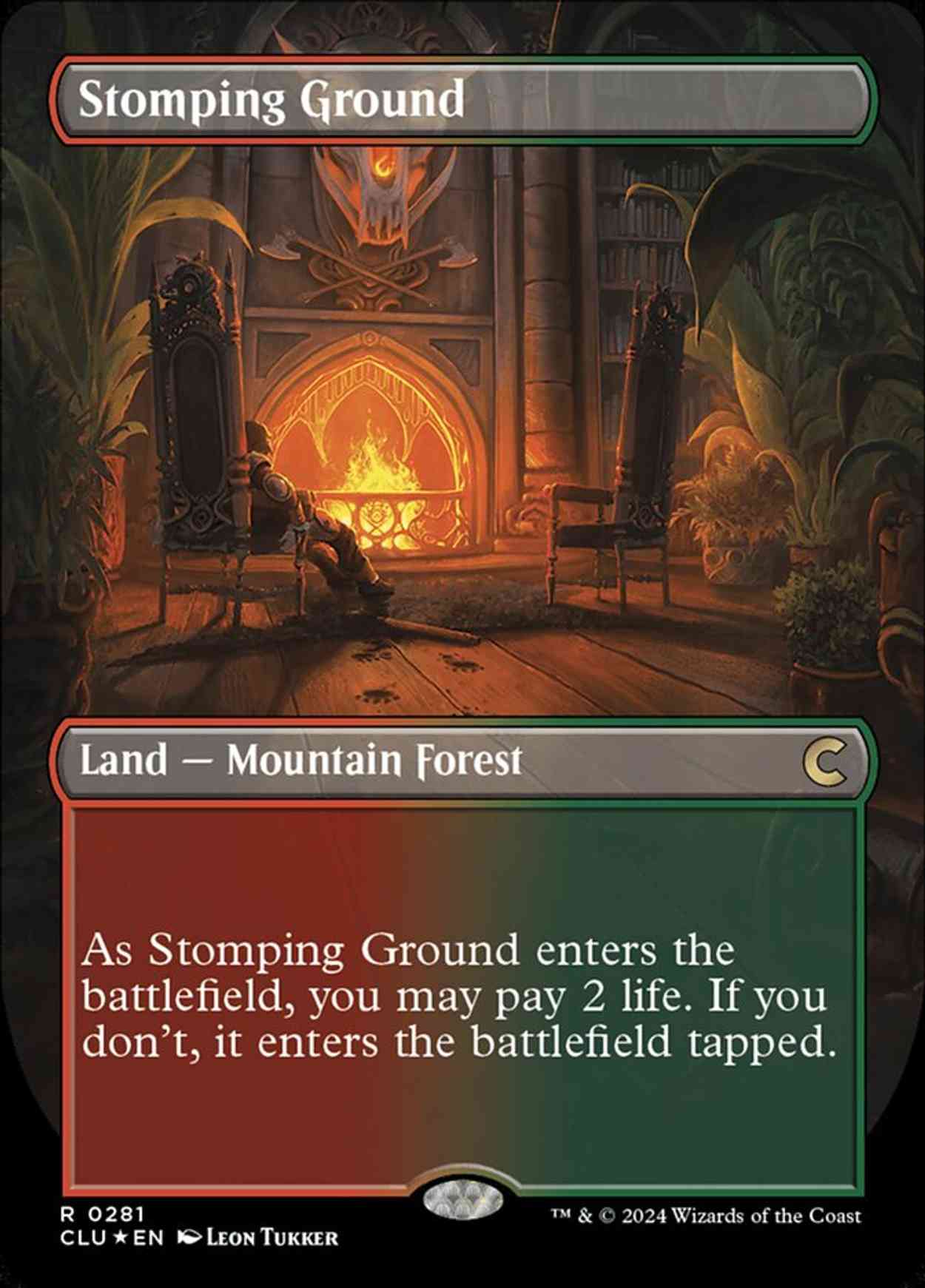 Stomping Ground (Borderless) magic card front