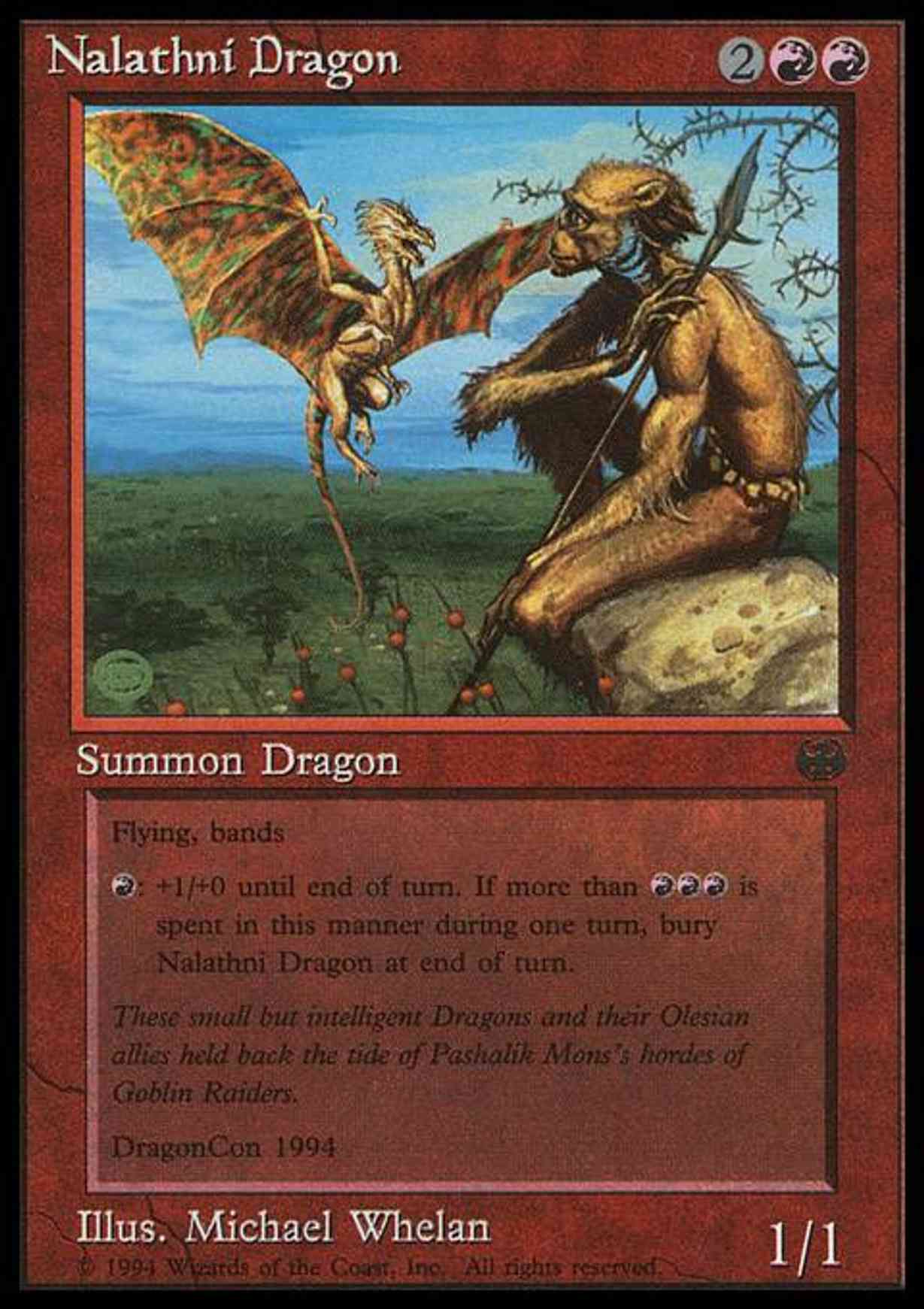 Nalathni Dragon magic card front