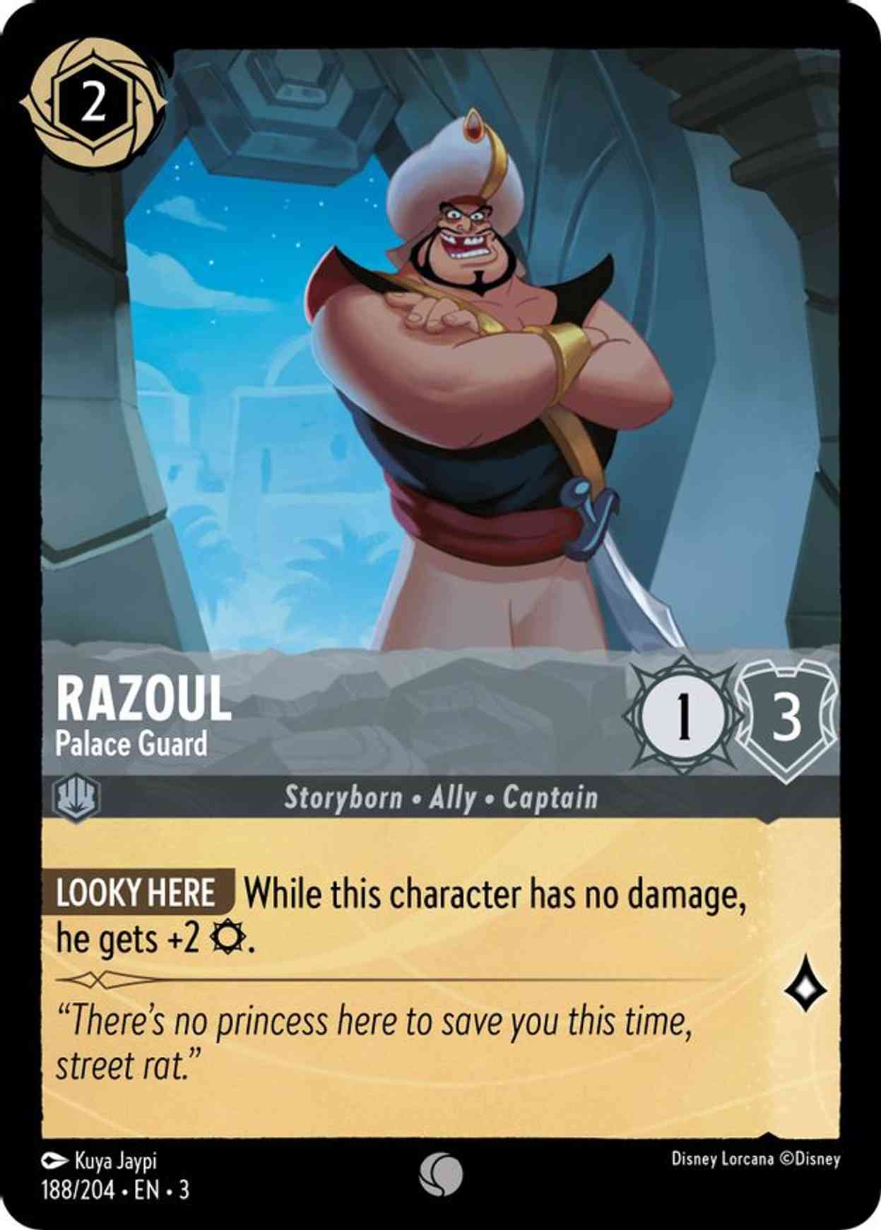 Razoul - Palace Guard magic card front