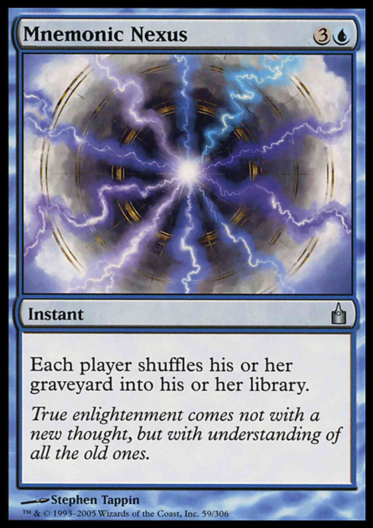 Mnemonic Nexus magic card front