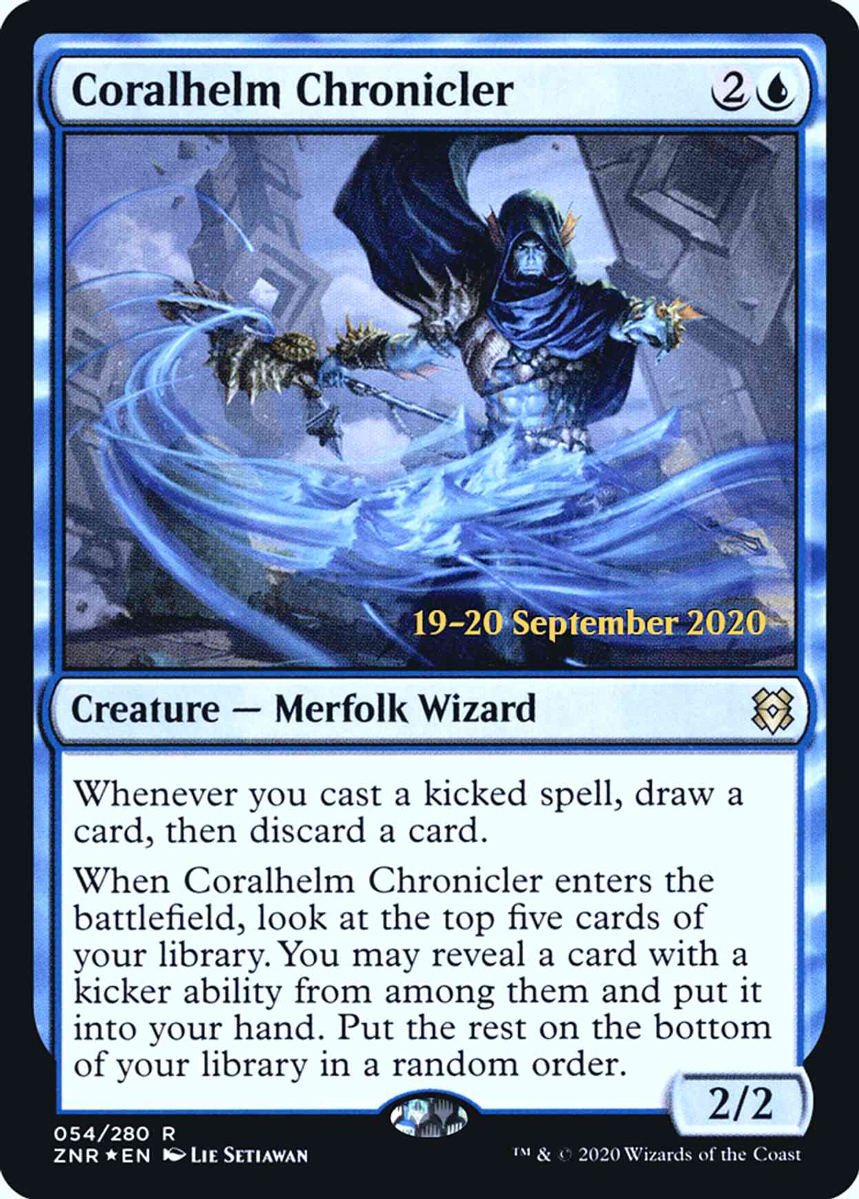 Coralhelm Chronicler magic card front