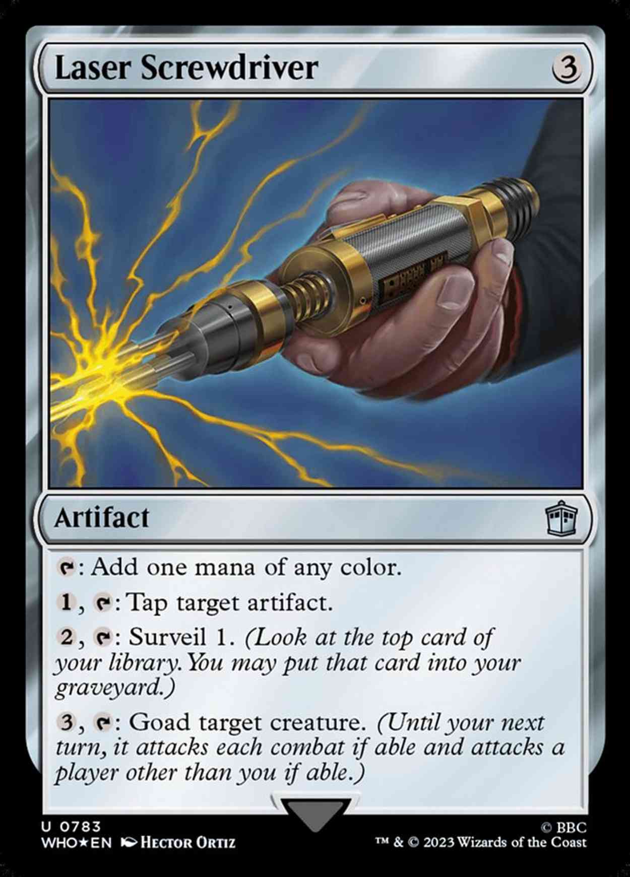 Laser Screwdriver (Surge Foil) magic card front