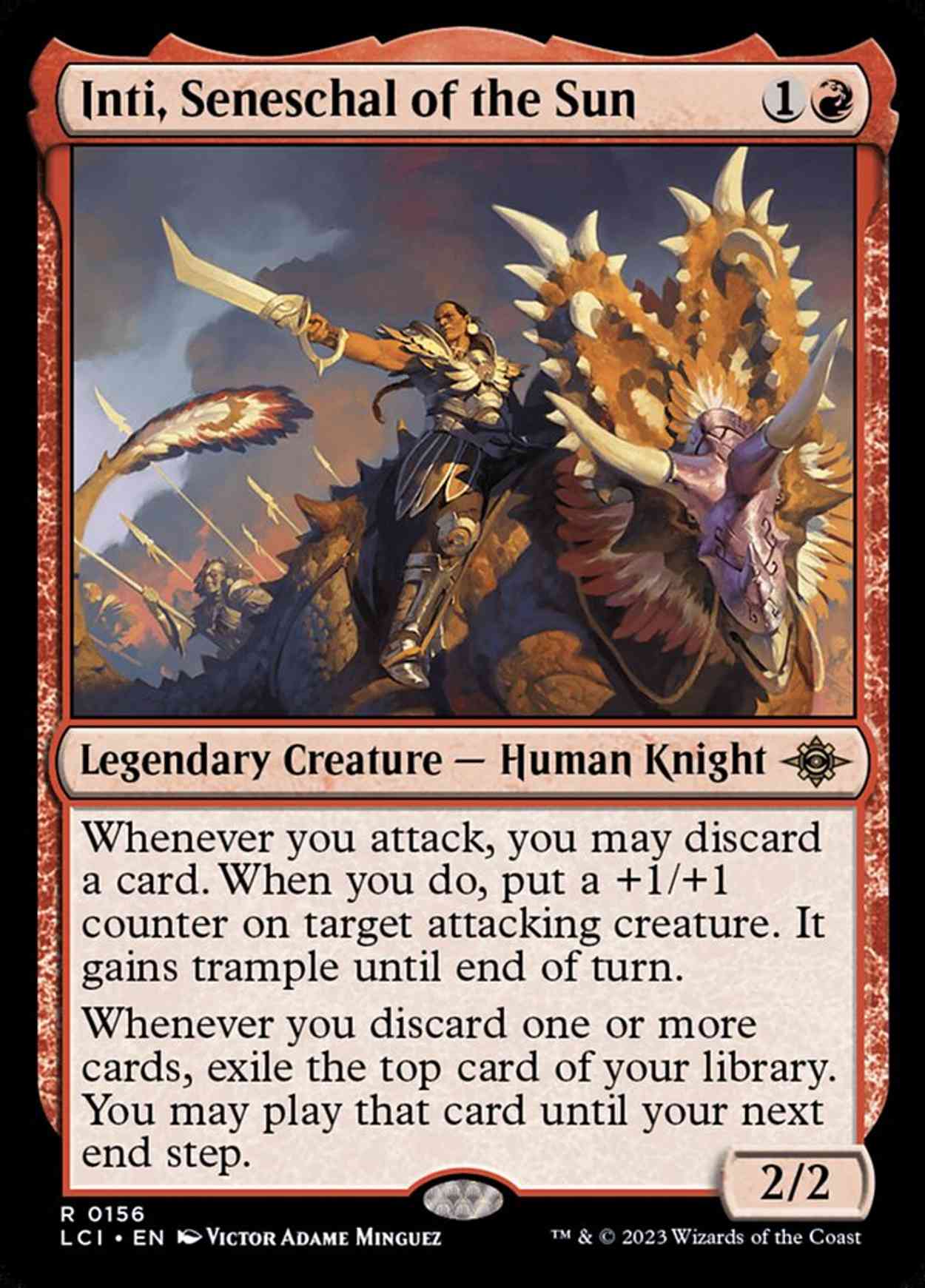 Inti, Seneschal of the Sun magic card front