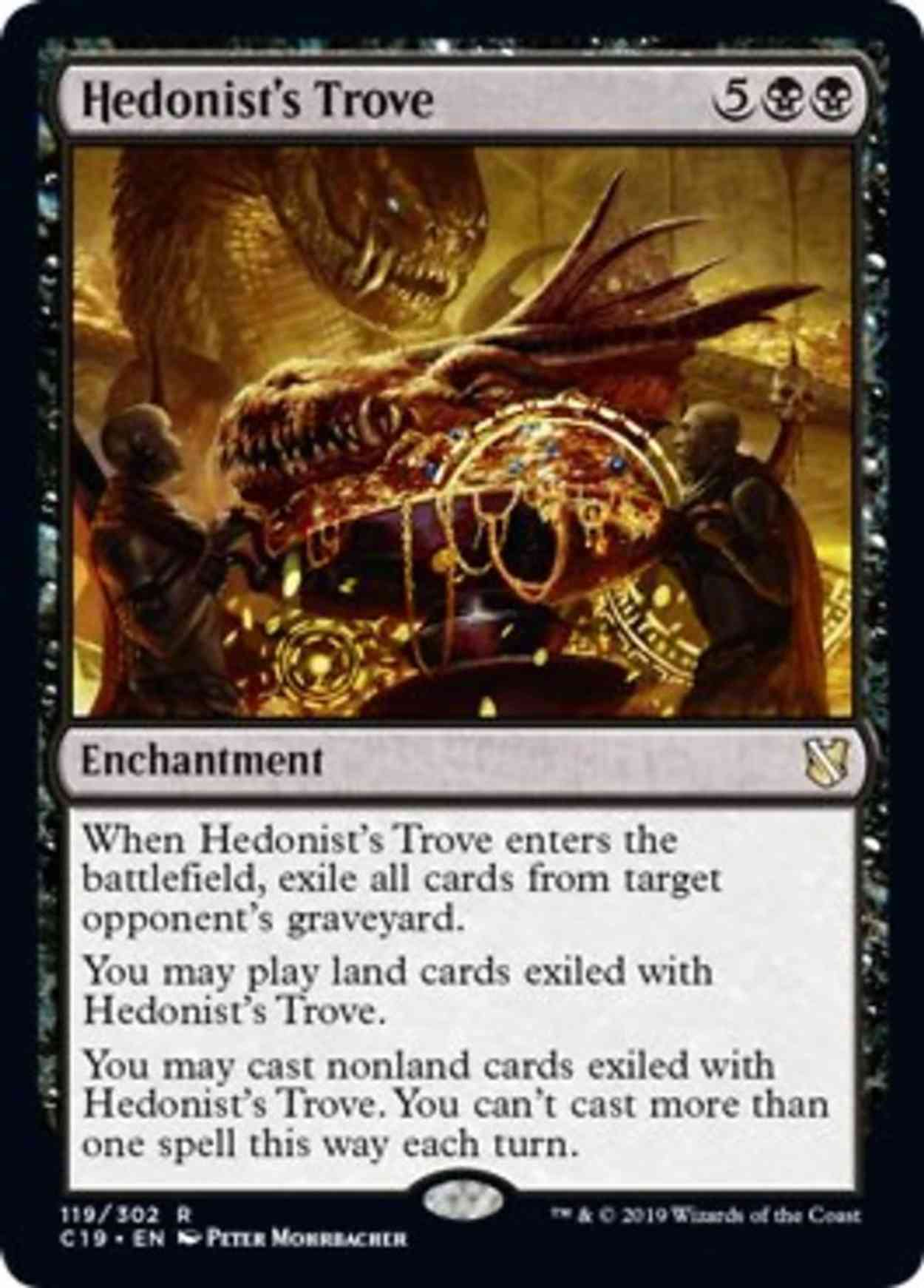 Hedonist's Trove magic card front