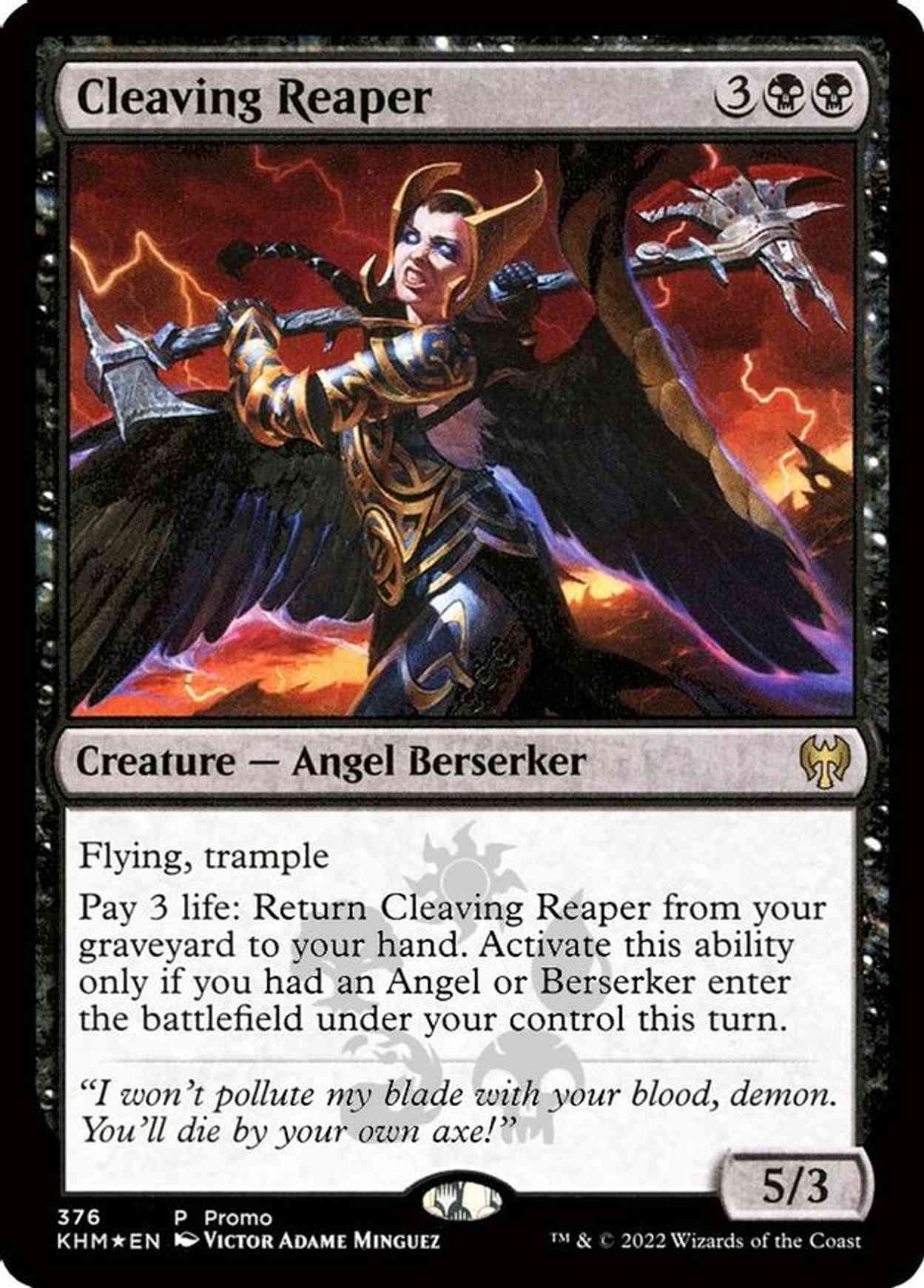 Cleaving Reaper magic card front