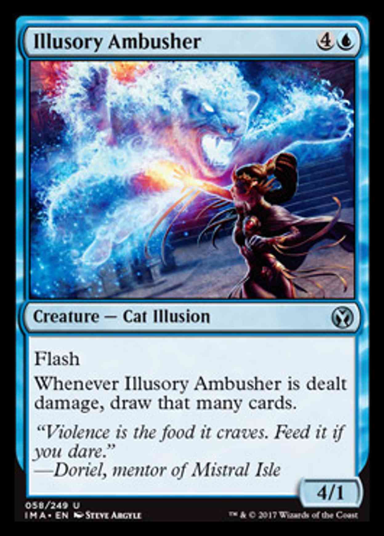 Illusory Ambusher magic card front