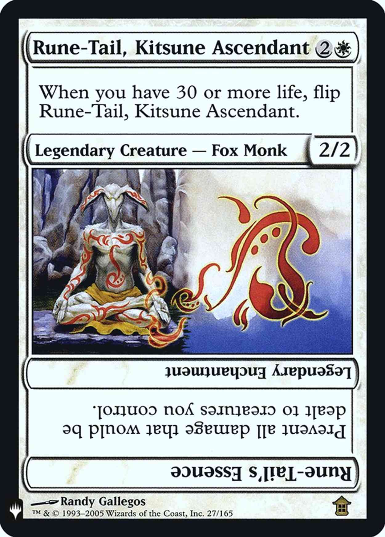 Rune-Tail, Kitsune Ascendant magic card front