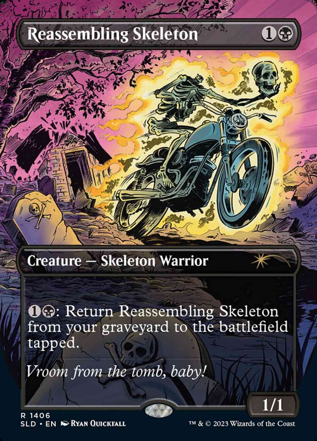 Reassembling Skeleton magic card front