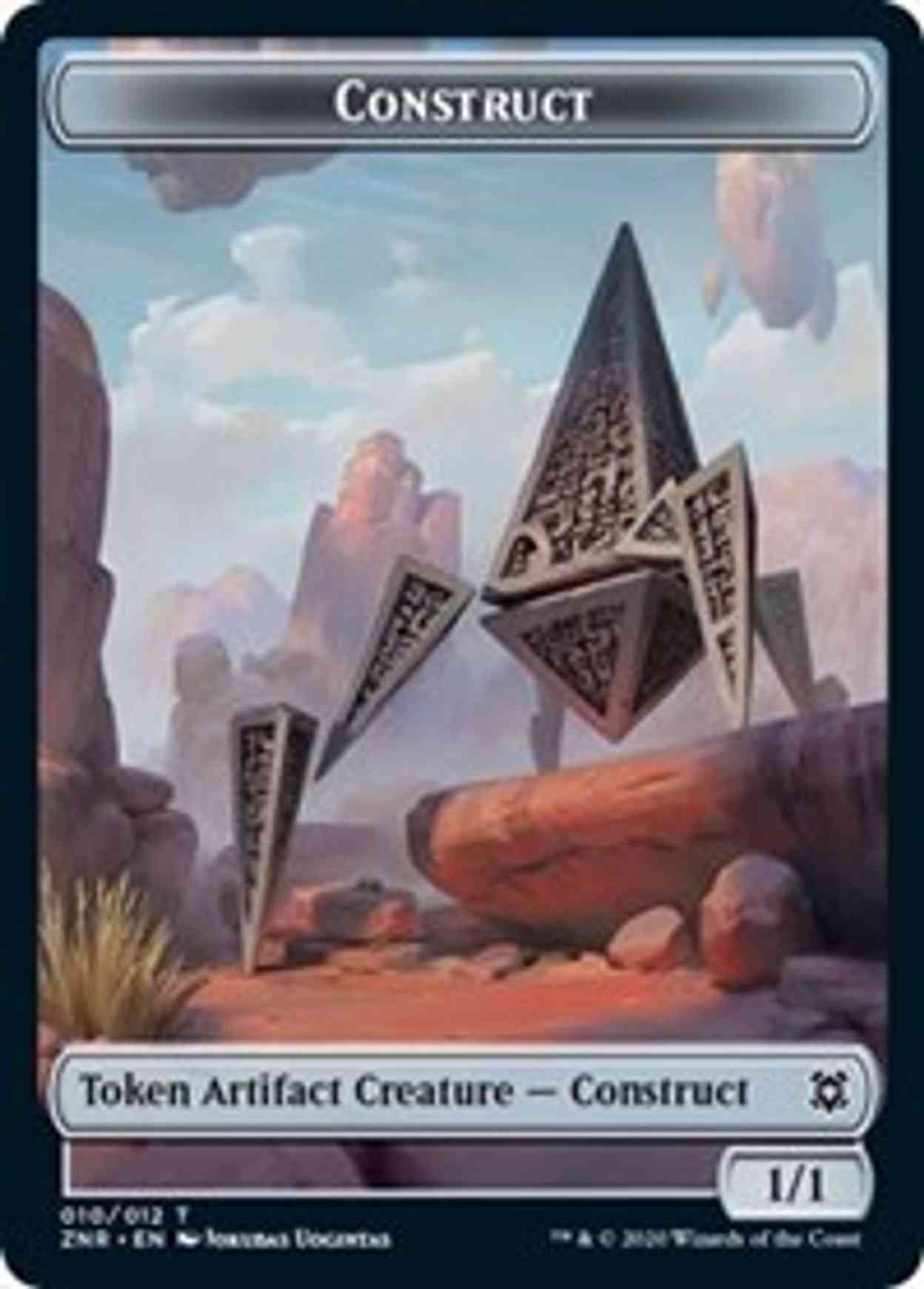 Construct Token magic card front