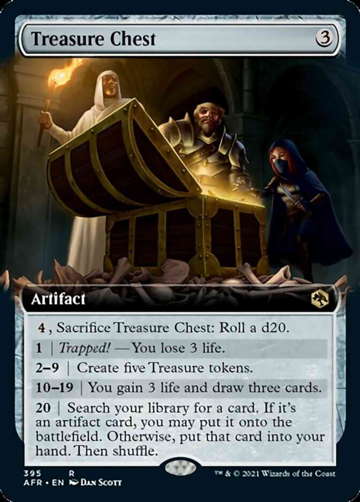 Treasure Chest (Extended Art) magic card front