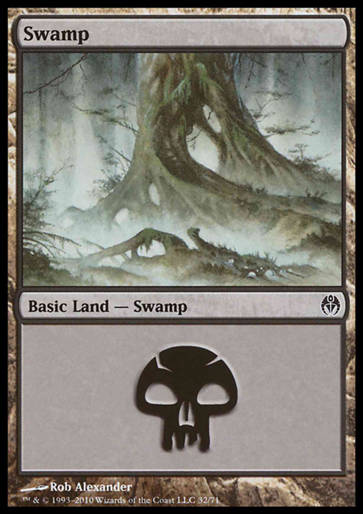 Swamp (32)  magic card front