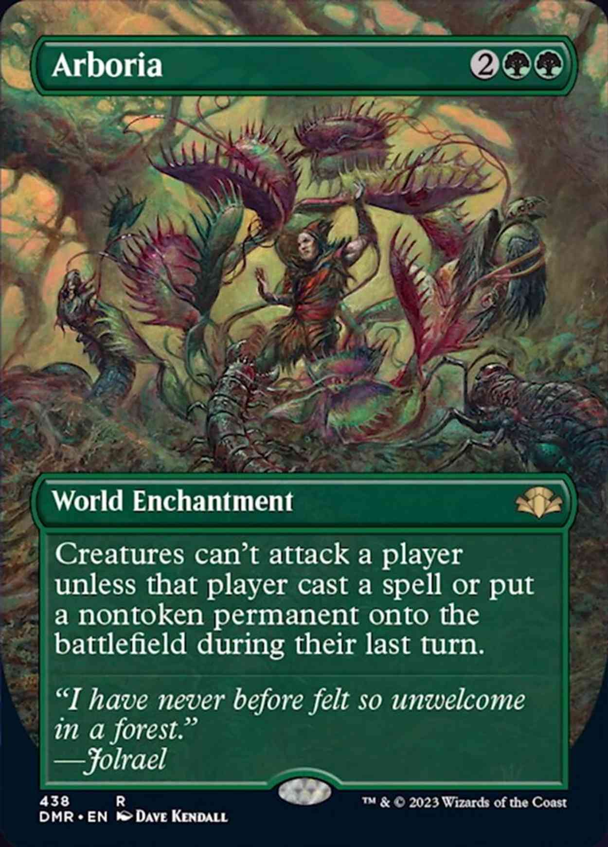 Arboria (Borderless) magic card front