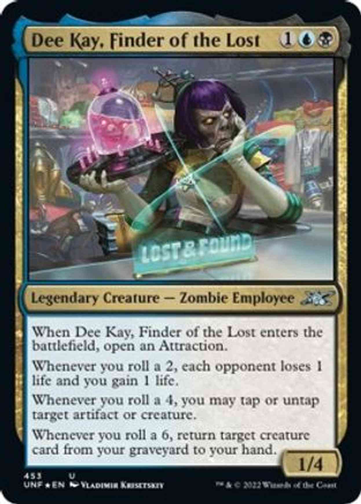 Dee Kay, Finder of the Lost (Galaxy Foil) magic card front