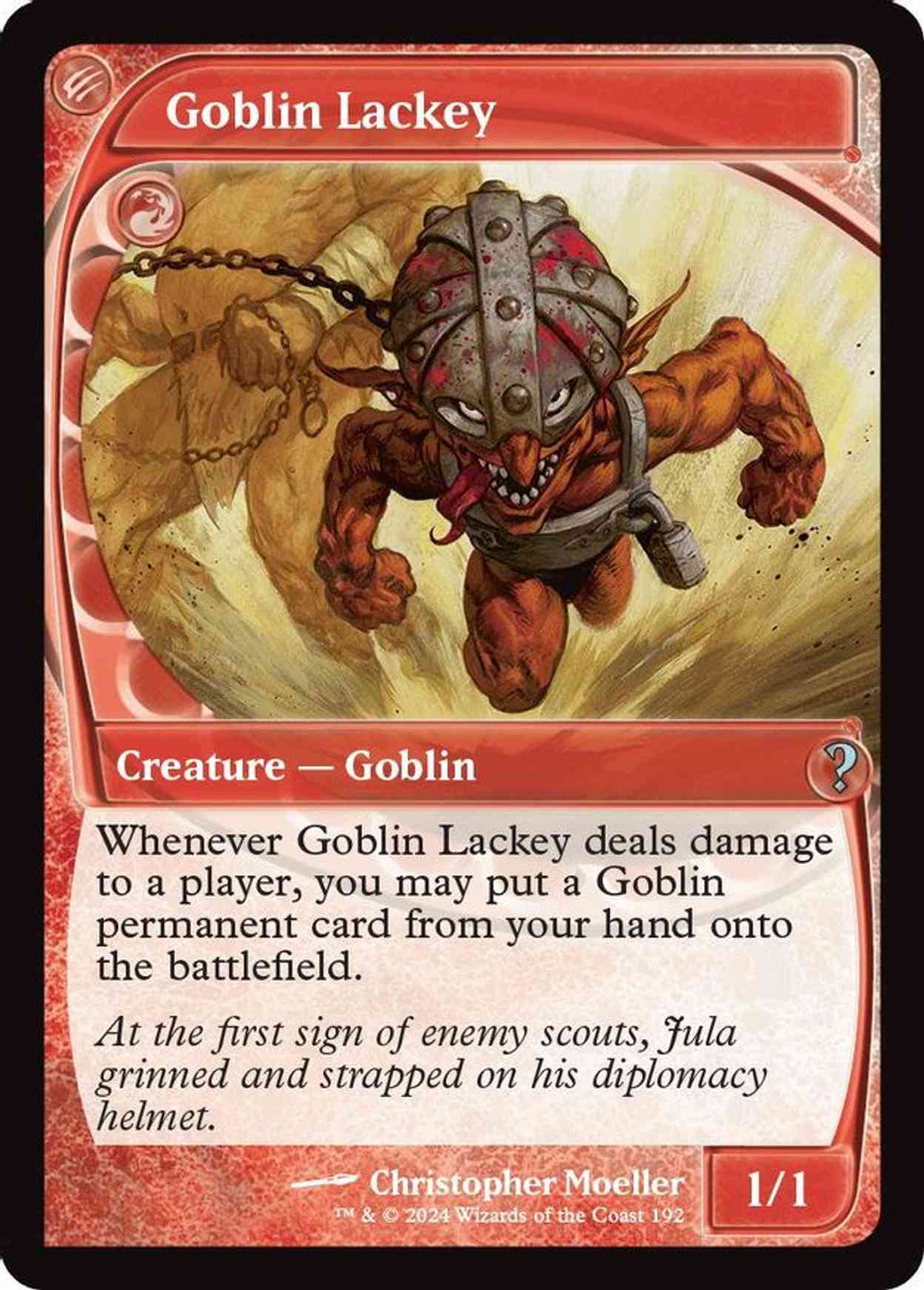 Goblin Lackey (Future Sight) magic card front