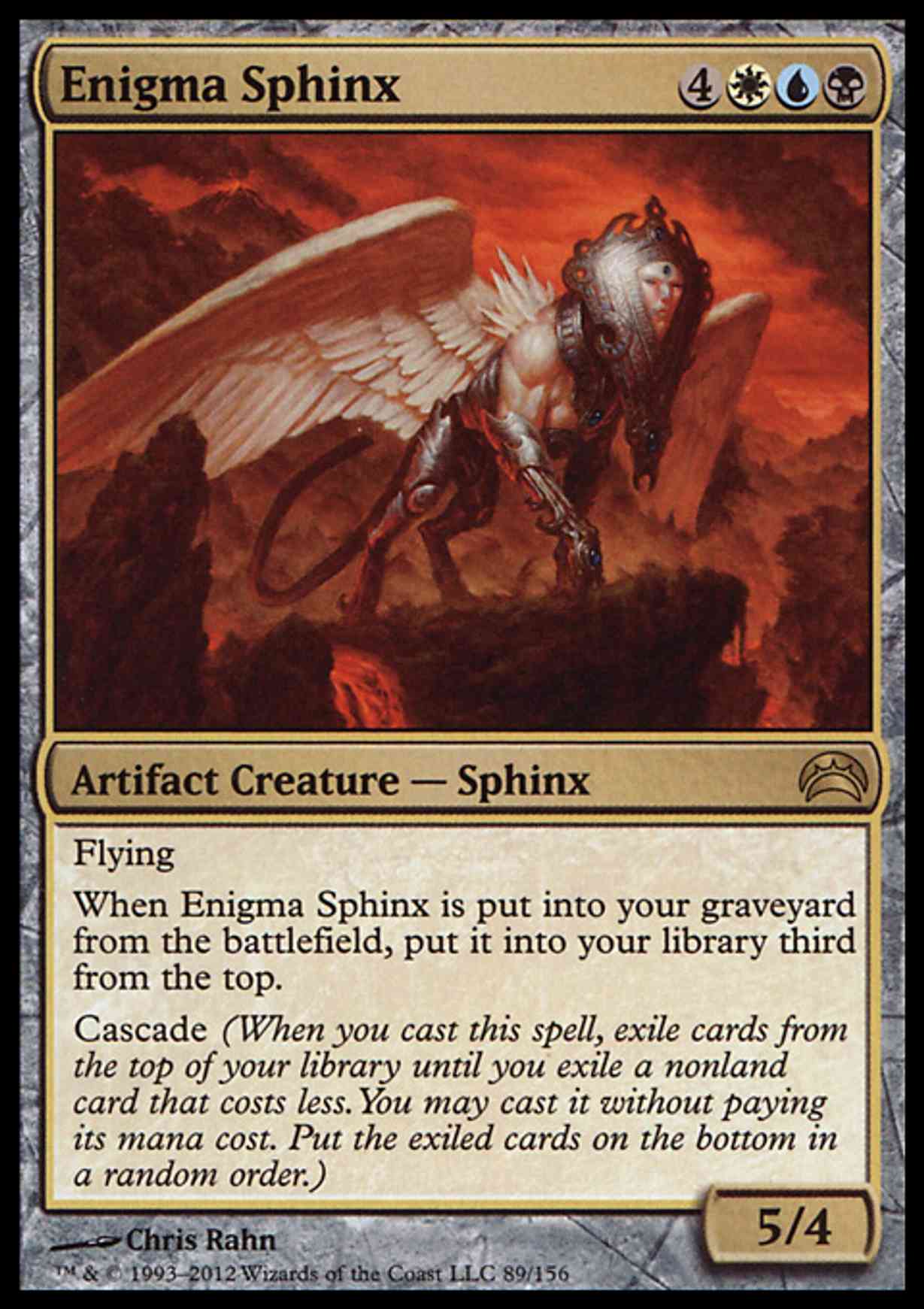 Enigma Sphinx magic card front