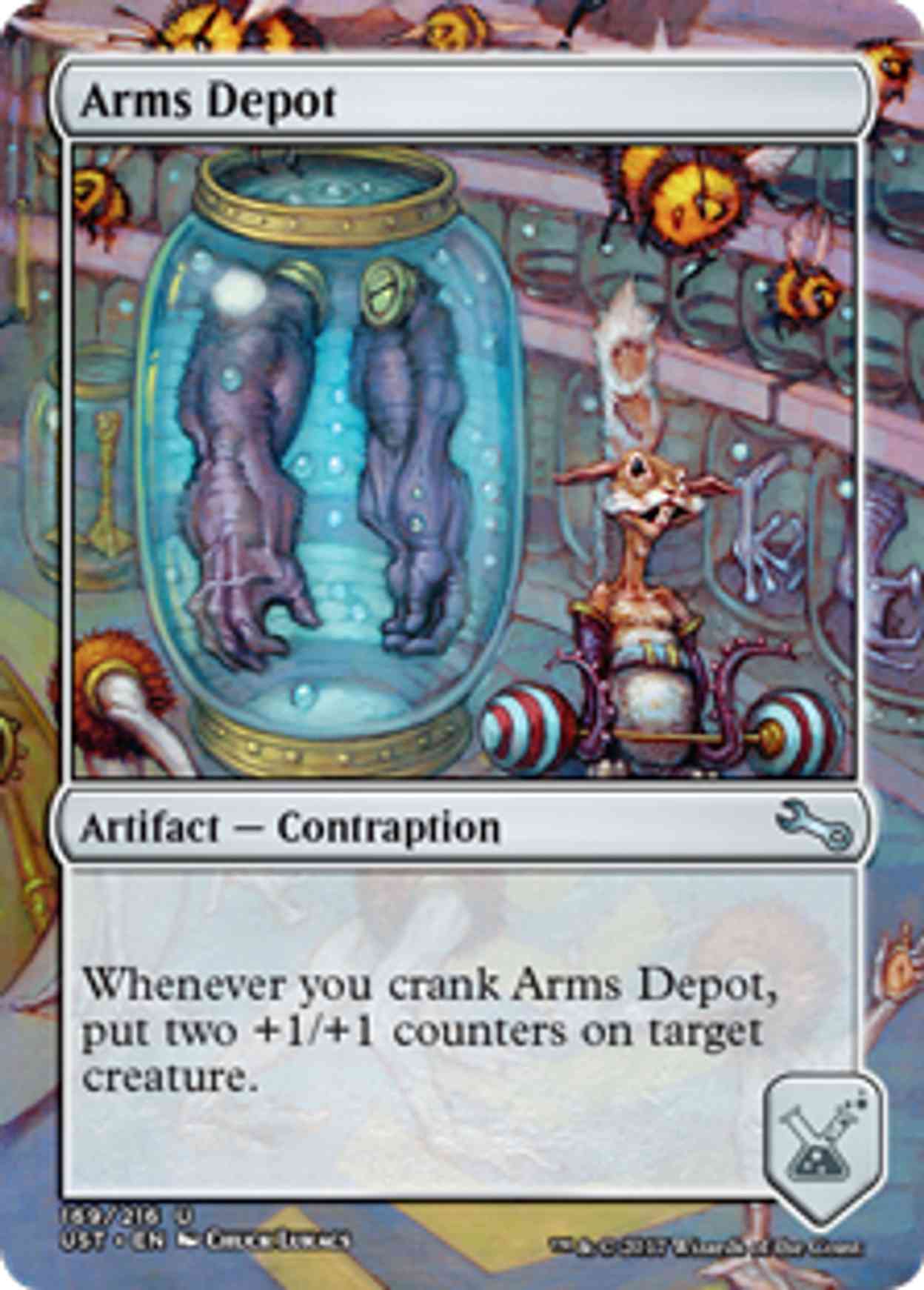 Arms Depot magic card front