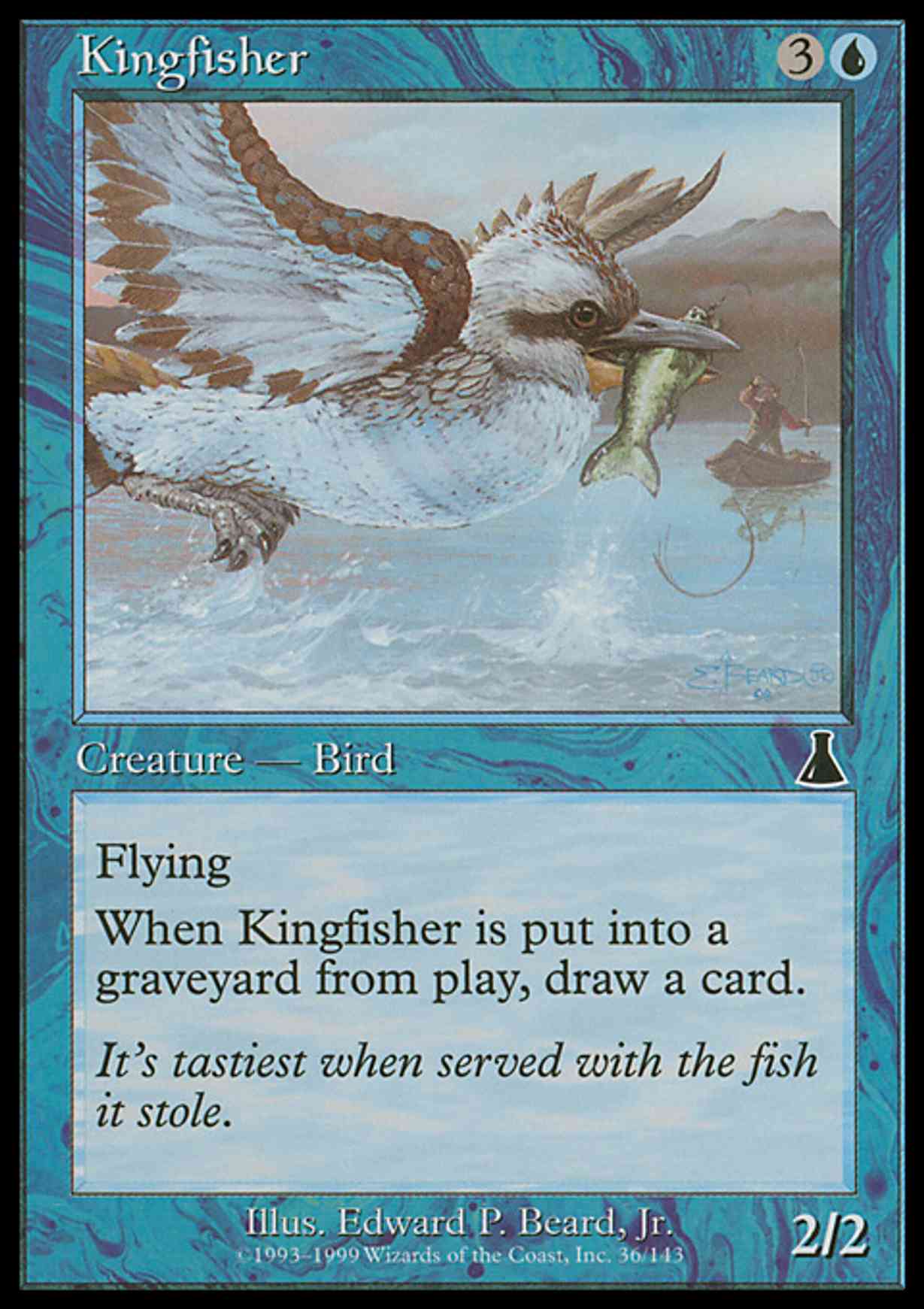 Kingfisher magic card front