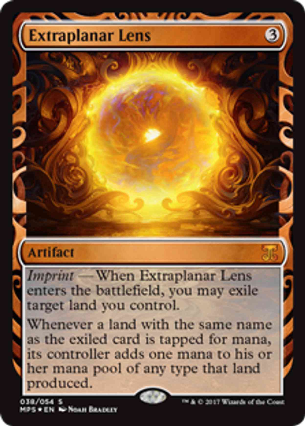 Extraplanar Lens magic card front