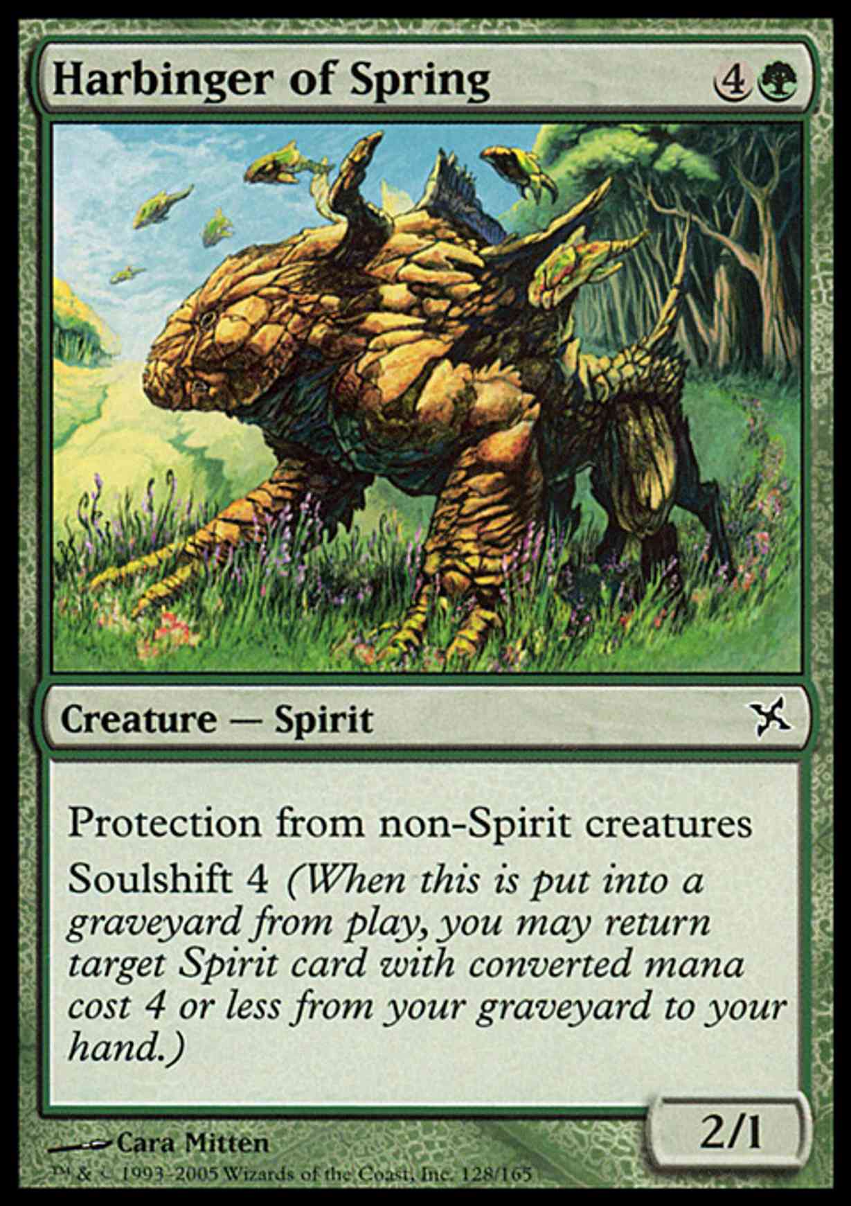 Harbinger of Spring magic card front