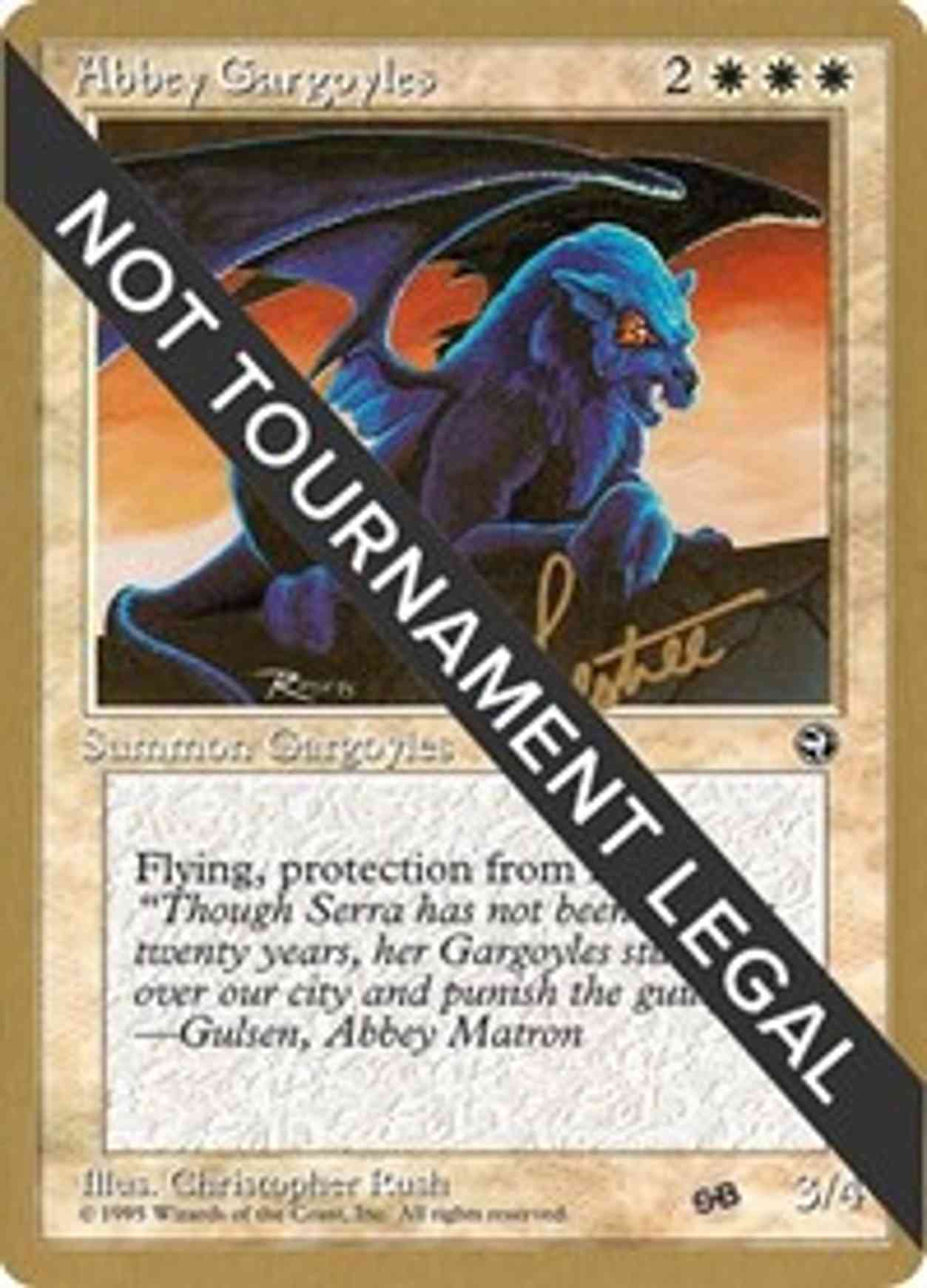 Abbey Gargoyles - 1996 Bertrand Lestree (HML) (SB) magic card front