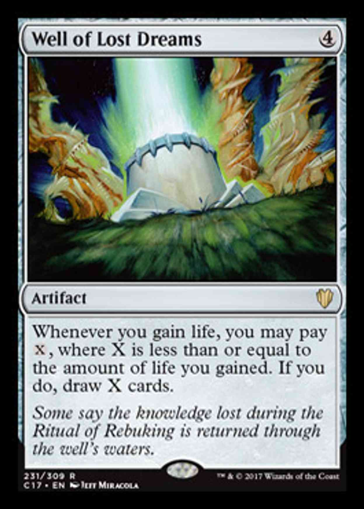 Well of Lost Dreams magic card front