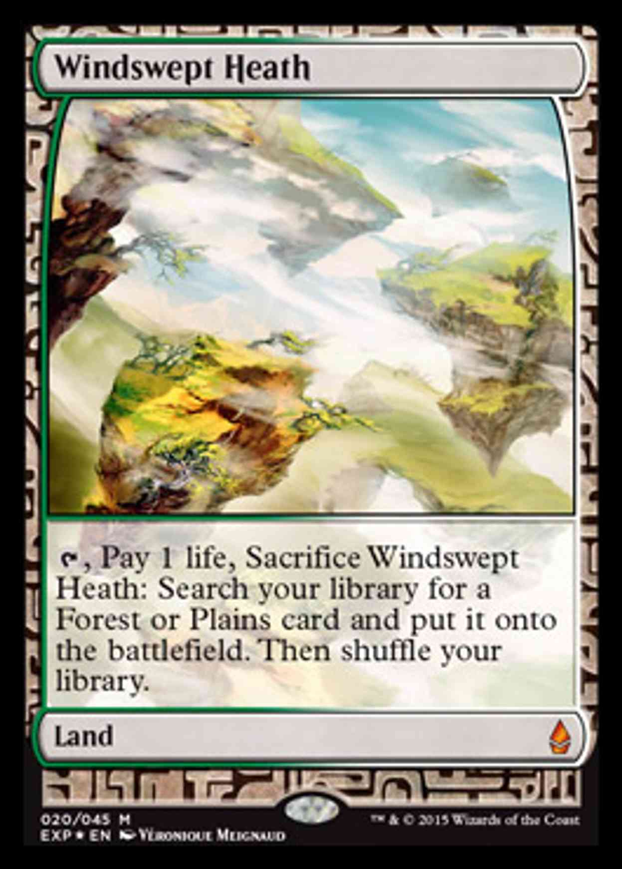 Windswept Heath magic card front