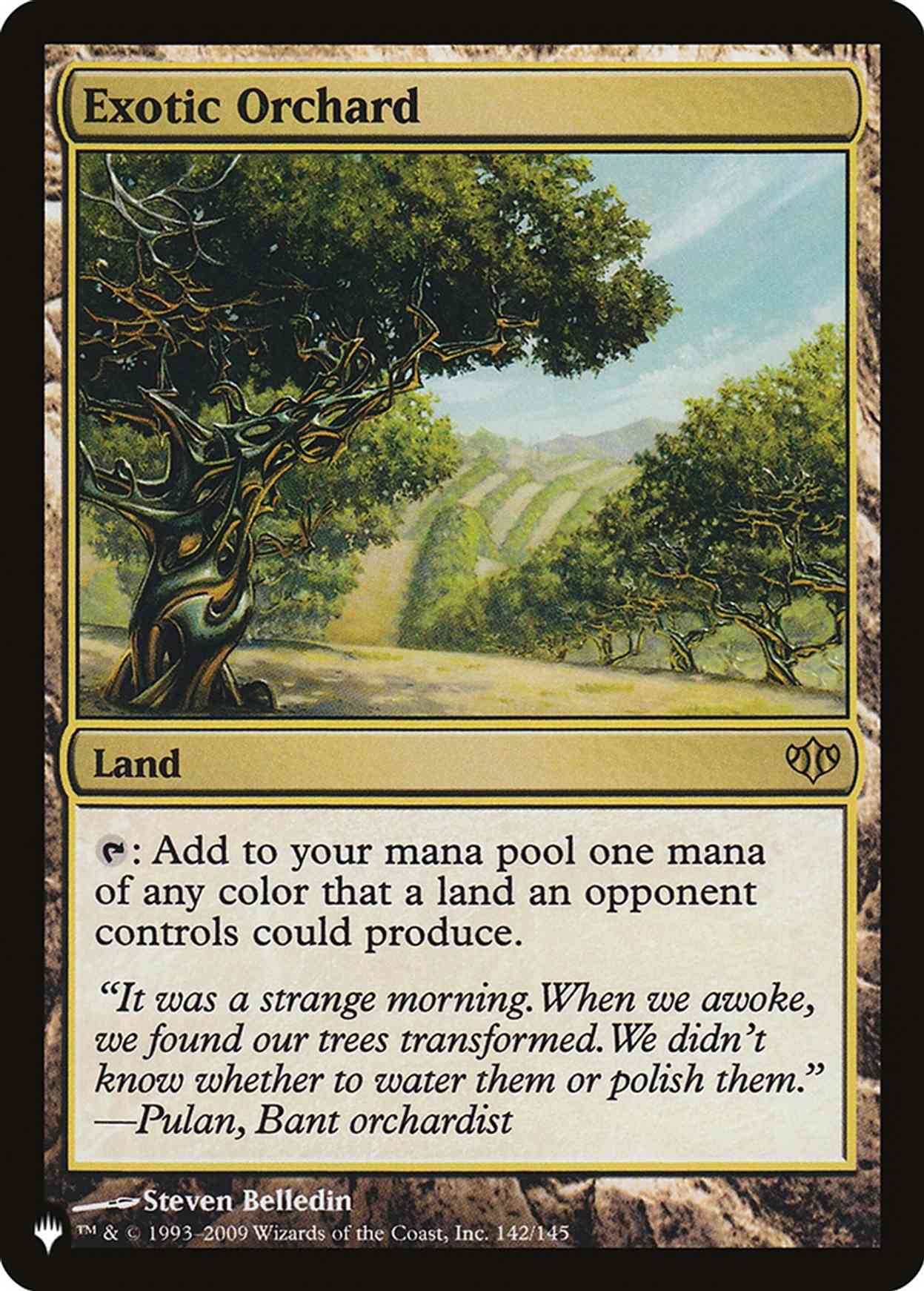 Exotic Orchard (142) magic card front