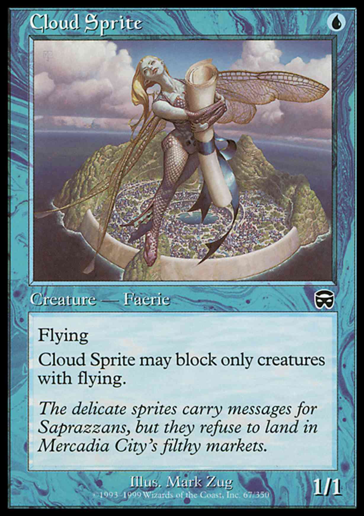 Cloud Sprite magic card front
